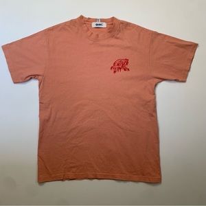 Better Gift Shop Toronto Canada Leopard Tee Men’s Size Large Salmon Pink